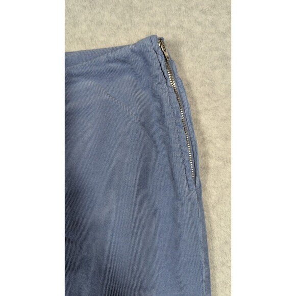 Piazza Sempione Women Pants Size 44 Audrey Crop Corduroy Tapered Side Zip Luxury - Picture 3 of 11